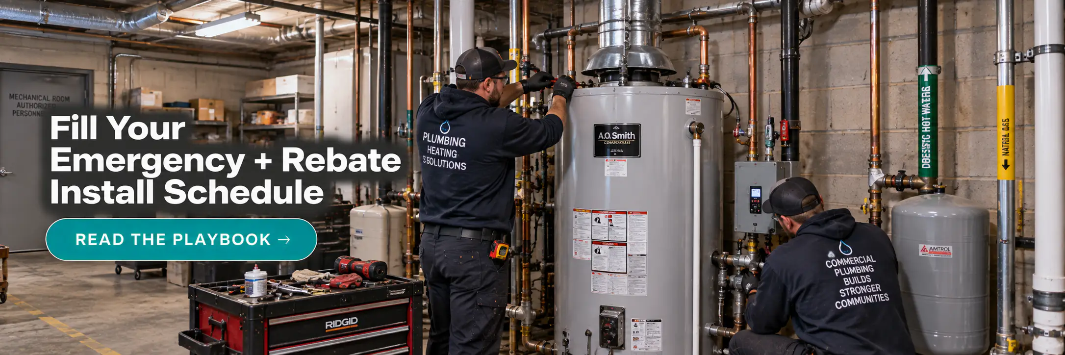 How to get more commercial water heater contracts — IRA rebate playbook