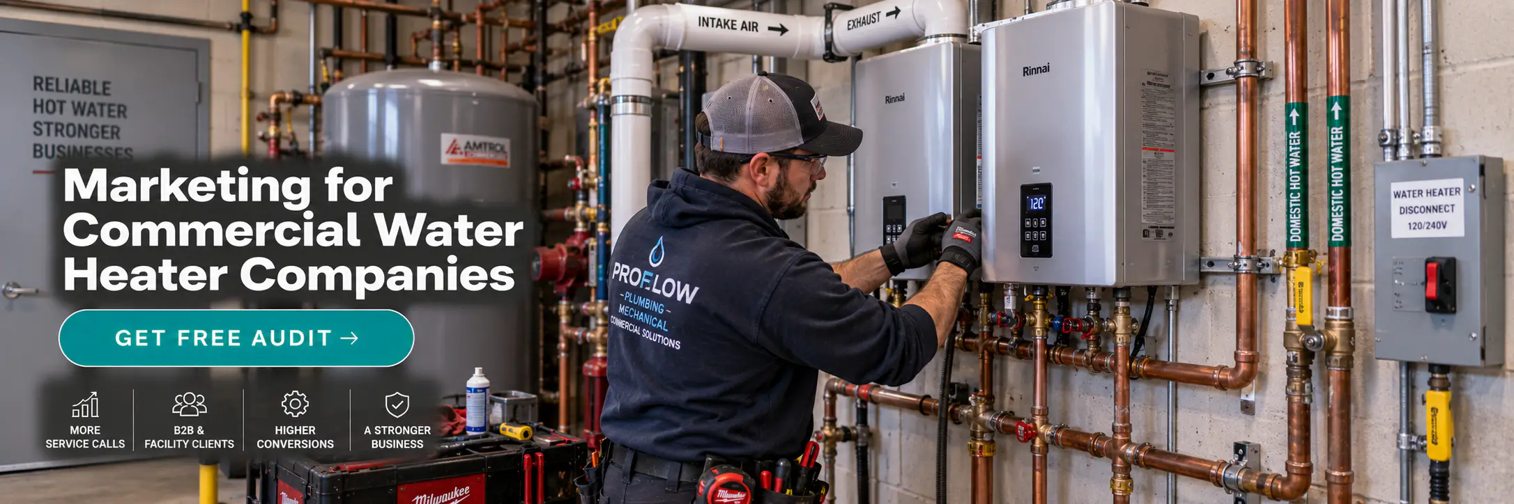Digital marketing services for commercial water heater specialists — MIS Services