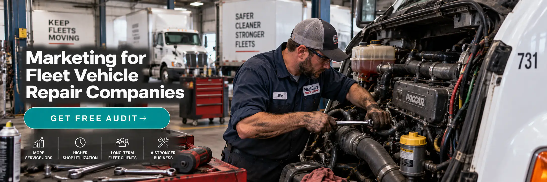 Digital marketing services for commercial fleet vehicle repair companies — MIS Services
