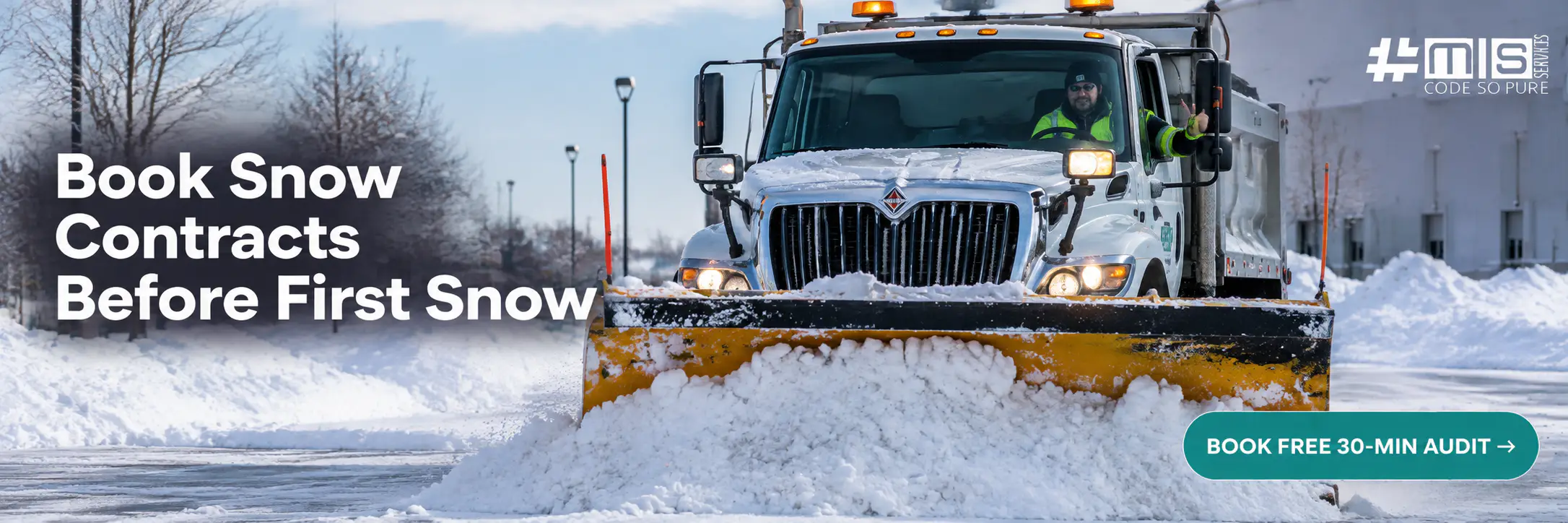 Free 30-minute marketing audit for commercial snow removal companies — MIS Services